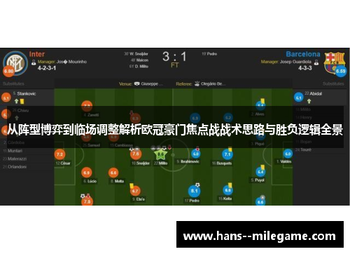 从阵型博弈到临场调整解析欧冠豪门焦点战战术思路与胜负逻辑全景 从阵型博弈到临场调整解析欧冠豪门焦点战战术思路与胜负逻辑全景